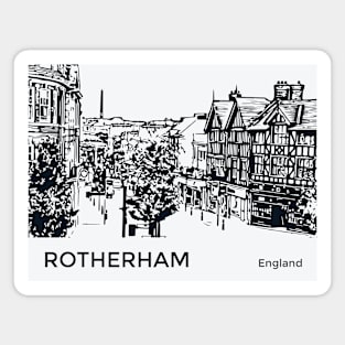 Rotherdam England Magnet